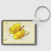 Weegschaal  sterrenbeeld Urania's Mirror Sleutelhanger (Voorkant)