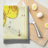 Weegschaal  sterrenbeeld Urania's Mirror Theedoek (Quarter Fold)