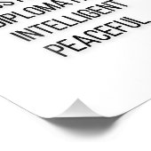 Weegschaal sterrenbeeld, zwart & wit Poster (Hoek)