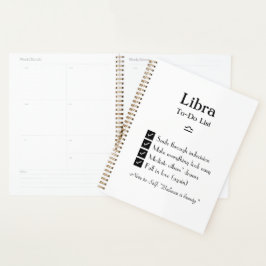 Weegschaal – takenlijst planner