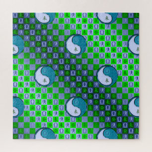 Weegschaal & Water Geit Legpuzzel
