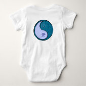 Weegschaal & Water Os Romper (Achterkant)