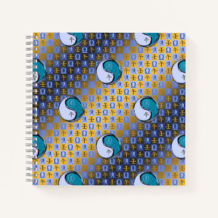 Weegschaal & Water Paard Notitieboek