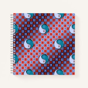 Weegschaal & Water Tijger Notitieboek