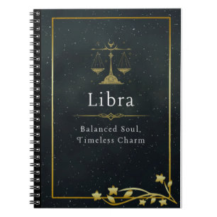 Weegschaal Zodiac Cadeau – Astrologie Journaal voo Notitieboek