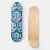 Weegschaarplaat Skateboard (Voorkant)