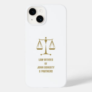 Weegschalen van de rechtvaardigheid Case-Mate iPhone 14 hoesje