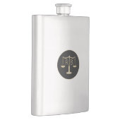 Weegschalen van Justice Flask Flacon (Rechts)