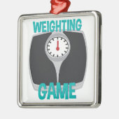 Weegspel Metalen Ornament (Links)