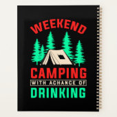 Week-end Camping avec une chance de boire-43675 (Dos)