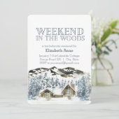 Week-end dans les bois | Invitation à la fête d'hi (Debout devant)