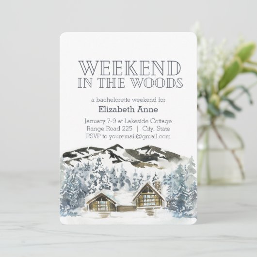 Week-end dans les bois | Invitation à la fête d'hi (Debout devant)