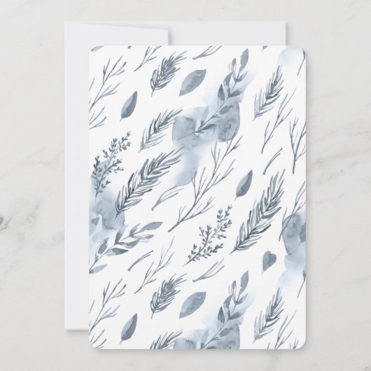 Week-end dans les bois | Invitation à la fête d'hi (Dos)