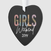 Week-end entre filles Imprimé guépard Voyage entre (devant)