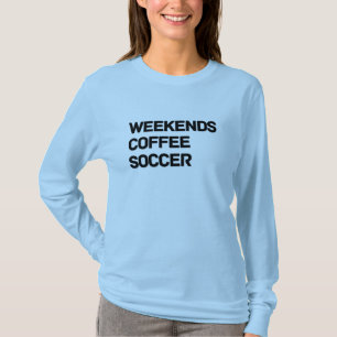 Week-ends Café & Football Confort Couleurs T-shirt