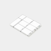 Week in één oogopslag post-it® notes (Schuin)