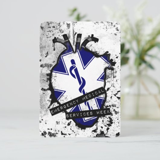 week kaart (Staand voorkant)