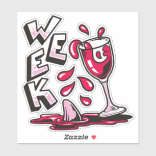 WEEK VAN DE HAAIENDYSFORIE STICKER