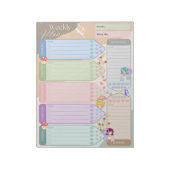Weekblad Fantasy Fairy Butterfly Multicolor Notitieblok (Gedraaid)