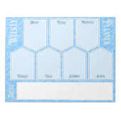 Weekblad Floral Notitieblok (Voorkant)