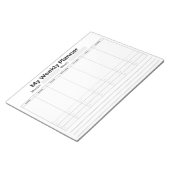 Weekblad Notitieblok (Schuin)