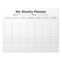 Weekblad Notitieblok