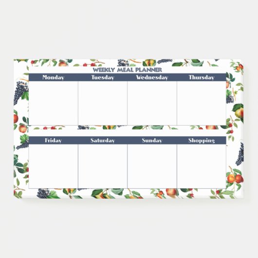 Weekblad Post-it® Notes (Voorkant)