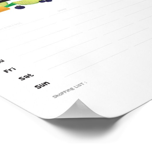 Weekblad Poster (Hoek)