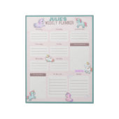 Weekblad Unicorn Planner Notitieblok (Gedraaid)