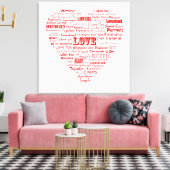 Weekblad voor nagenoeg het collage canvas afdruk (Insitu (Woonkamer))