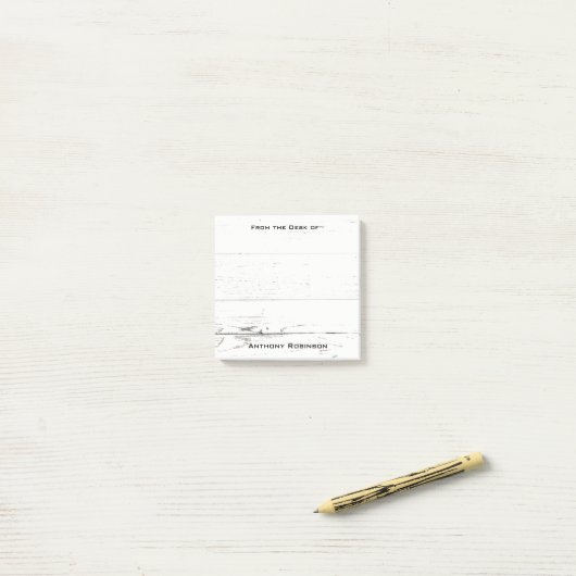 Weekbokstructuur Naam 3 x 3 toevoegen Post-it® Notes (Op bureau)