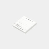 Weekbokstructuur Naam 3 x 3 toevoegen Post-it® Notes (Schuin)