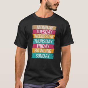 Weekdagen Werk Maandag Woensdag Vrijdag Zaterdag T-shirt