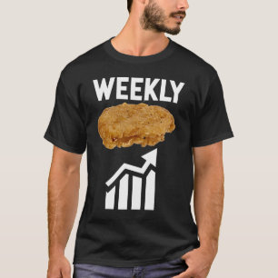 Weekelijks Tendies Stock Market Investor T-shirt
