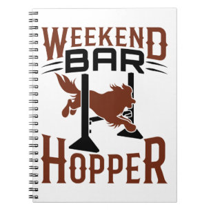 Weekend Bar Hopper Agility Dog Trainer Owner Notitieboek