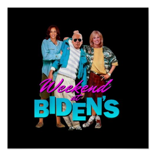 Weekend bij Biden's Perfect Poster (Voorkant)