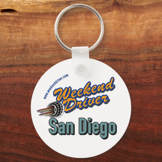 Weekend Driver Sleutelhanger (Voorkant)