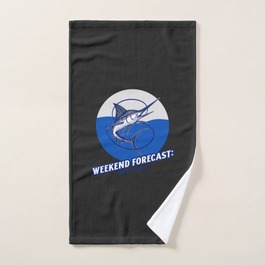 Weekend Forecast  100% Chance  (Serviette à main)