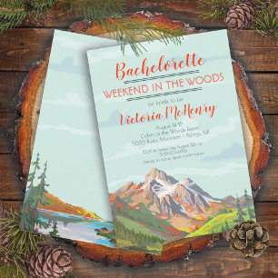 Weekend Getaway Mountain Bossen Kaart