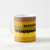 Weekend Houtbewerker - mok (Voorkant links)