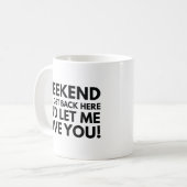 Weekend Koffiemok (Voorkant links)