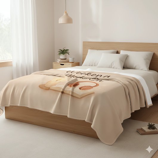 Weekend mode on Fleece Blanket