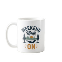 Weekend Modus AAN Bergzonsondergang Ontspanningsde