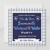 "Weekend on the Water" Kaart (Voorkant)