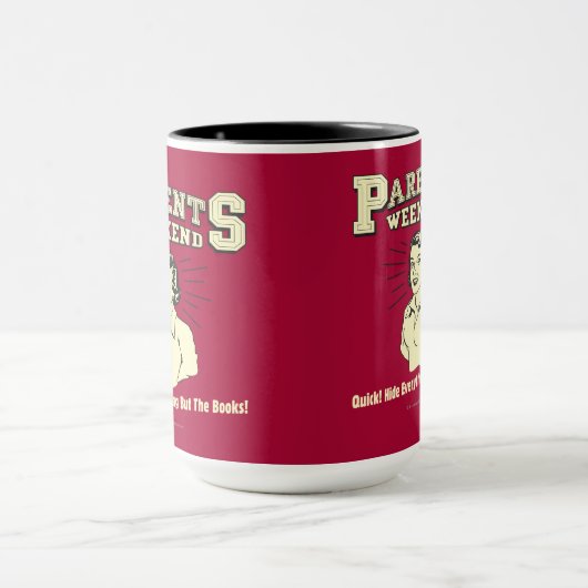 Weekend-ouder: Hide Everything Mok (Midden)