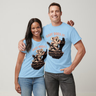 Weekend Running Club Retro Koala T-shirt voor een