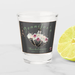Weekend Trip Personalized Bachelorette Party Shot Glas