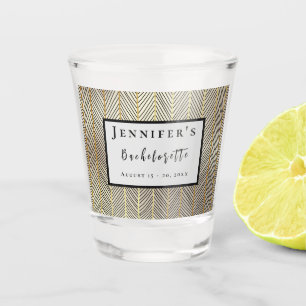 Weekend Trip Personalized Bachelorette Party Shot Glas