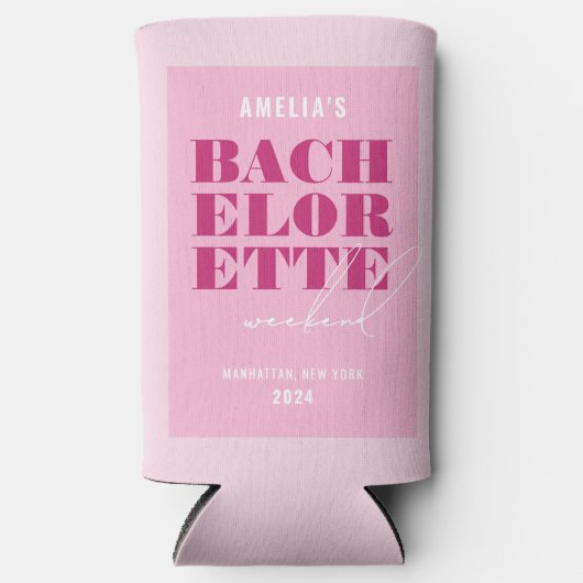 Weekend van de Bold Pink Bachelorette (Voorkant)