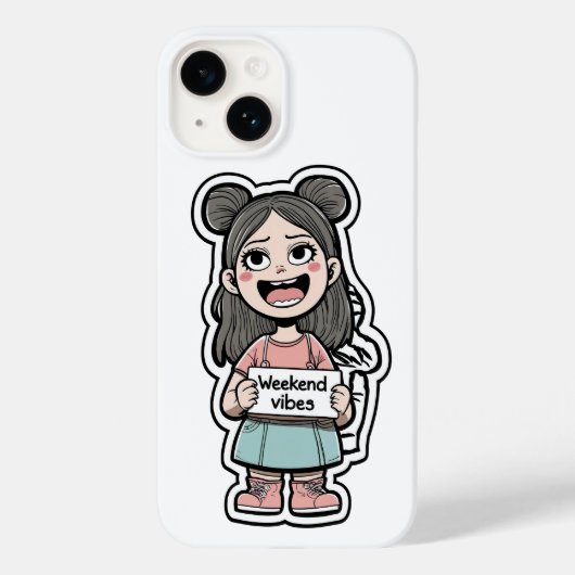 Weekend Vibes Case-Mate iPhone Case (Achterkant)